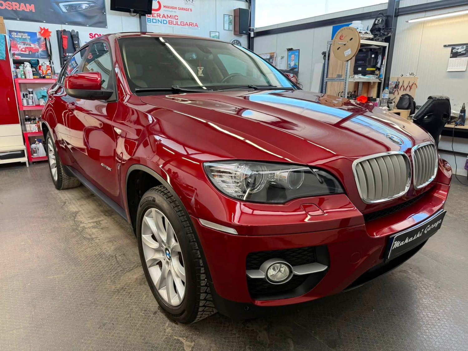 BMW X6 в сервиз Makashi Garage, резултат от цялостен detailing